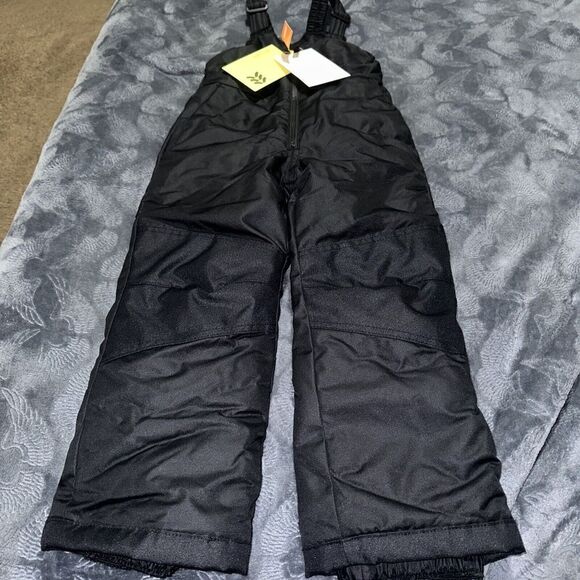 Kids  Snow Bib - All in Motion Black XS. Insulated. Wind And Water Resistant. Q - Picture 1 of 5